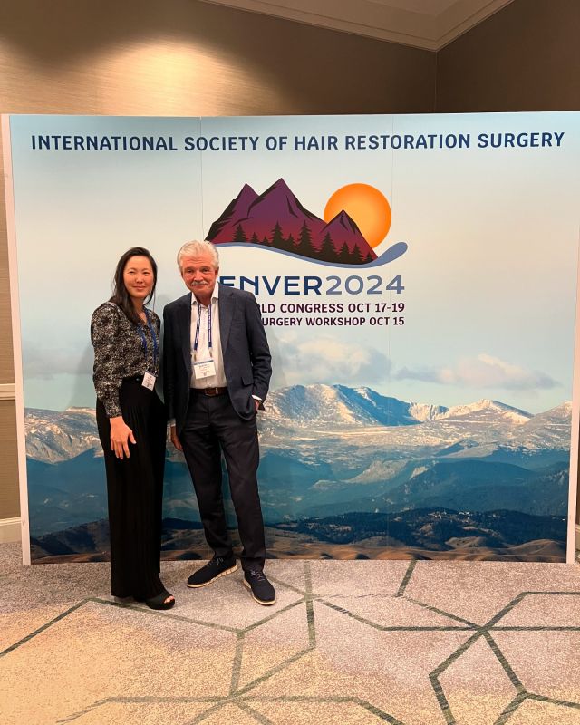 Dr. Quatela and Dr. Lee, along with our nurse practitioner, Stacie, are in Denver for the International Society of Hair Restoration Meeting! It’s 3 full days of all things hair-new techniques, new technology and new therapies! Stay tuned!

#ishrs #hairrestoration #hairsurgery #hairsurgeon #hairtransplant #hairtherapy