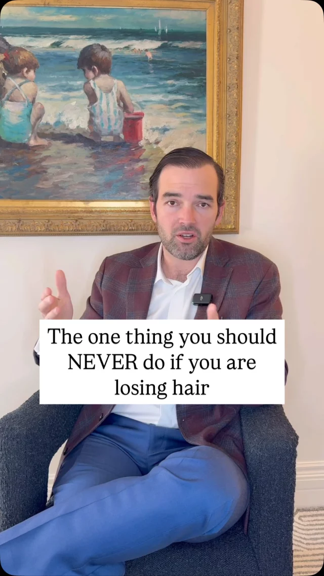 Stop scrolling! If you’re losing hair, here’s the one thing you should NEVER do...

Even if you’re not ready for a hair transplant, there are still effective ways to slow down or prevent hair loss. PRP (Platelet-Rich Plasma), Minoxidil, and Finasteride can help stimulate growth and maintain your hair.

PRP uses your blood platelets to stimulate follicles, Minoxidil boosts blood flow to the scalp and revitalizes shrunken hair follicles, and Finasteride is a medication that blocks the hormone responsible for hair loss.

Taking action as soon as hair loss begins is key. 

#hairloss #balding #hairlosssolutions #prp #prptreatment #finasteride #minoxidil #hairtransplant